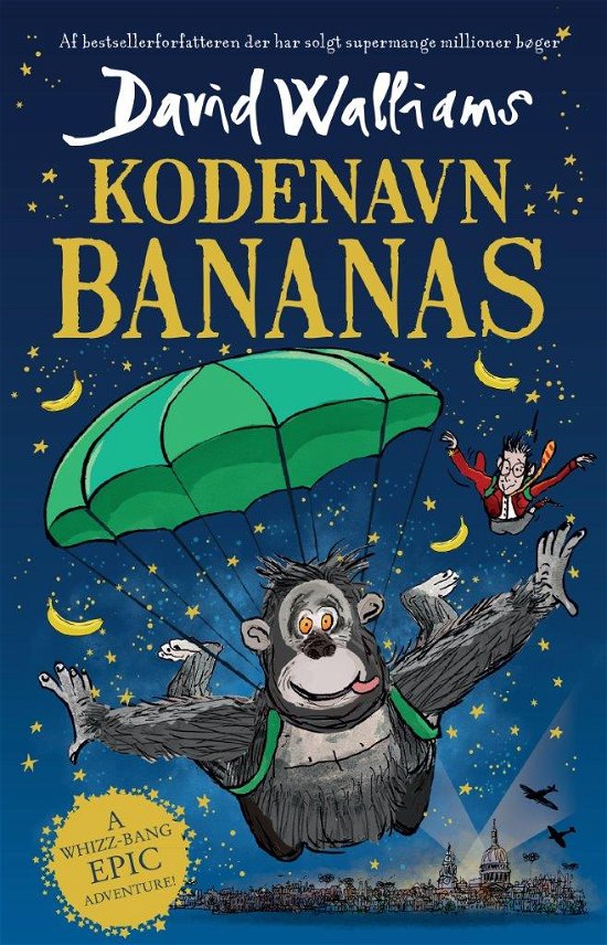 Cover for David Walliams · Kodenavn Bananas (Inbunden Bok) [1:a utgåva] (2021)