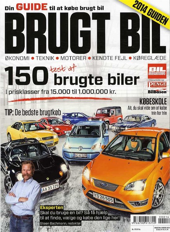 Brugtbil Guiden 2014 - Steen Bachmann - Kirjat - Benjamin Publications AS - 9788790913755 - torstai 12. kesäkuuta 2014