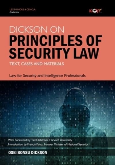 Cover for Osei-Bonsu Dickson · Dickson on Principles of Security Law (Paperback Book) (2016)
