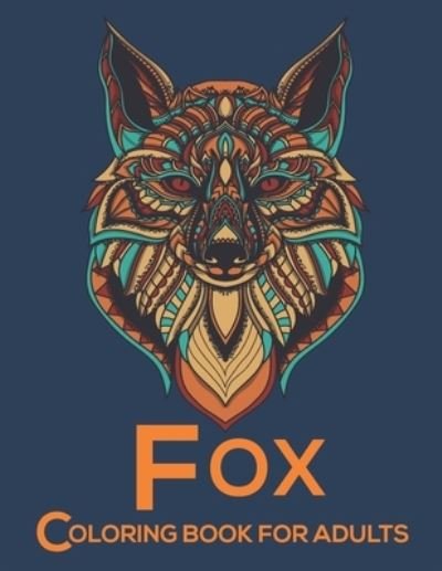 Cover for Mh Book Press · Fox Coloring Book For Adults (Pocketbok) (2020)
