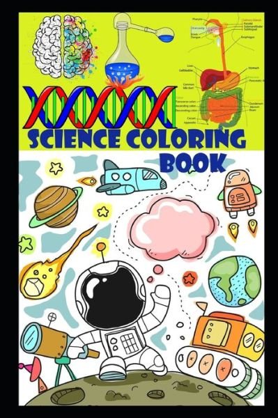 Cover for Manjappa W · Science coloring book (Pocketbok) (2020)