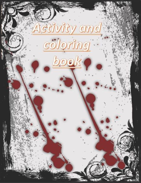 Cover for Hatim Fahoum · Activity and coloring book (Paperback Book) (2020)