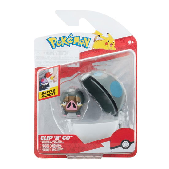 Pokémon ClipnGo Poké Balls Ferkuli & Schwerball -  - Gadżety -  - 0191726709756 - 28 września 2024