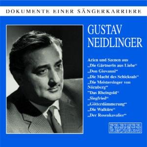 Cover for Neidlinger / Mozart / Verdi / Wagner · Gustav Neidlinger (CD) (2011)