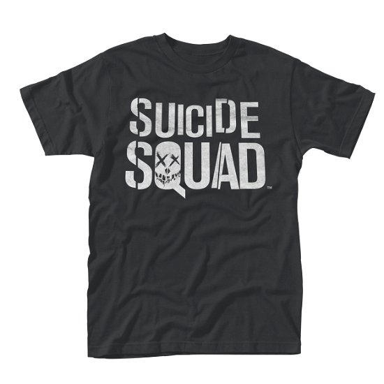 Cover for Suicide Squad · Ss Logo (T-shirt) [size S] [Black edition] (2016)