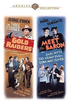 Cover for Gold Raiders / Meet the Baron (DVD) (2018)