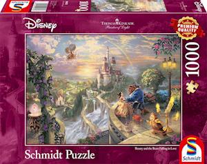 Cover for Schmidt · Thomas Kinkade: Disney - Beauty And The Beast (1000 Pieces) (sch59475) (Toys)