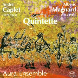 Quintets for Piano & Winds - Caplet / Magnard / Aura Ensemble - Musik - THOR - 4003913123756 - 1. november 1998