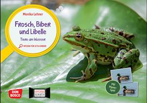 Cover for Monika Lehner · Frosch, Biber und Libelle. Tiere am Wasser. Kamishibai Bildkarten und Memo-Spiel (Toys)