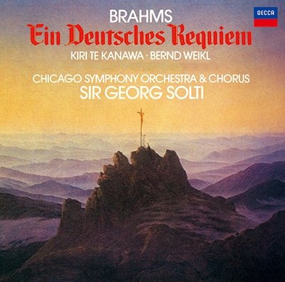 Cover for Georg Solti · Brahms: Ein Deutsches Requiem (CD) [Japan Import edition] (2022)