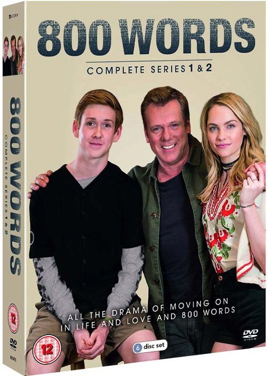 Cover for 800 Words  Series 1 and 2 Box Set · 800 Words Complete Series 1 to 2 (DVD) (2018)
