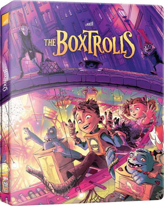 Cover for The BoxTrolls Limited Edition Steelbook (4K Ultra HD/BD) [Steelbook edition] (2024)