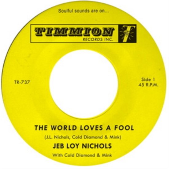 World Loves A Fool - Jeb Loy Nichols - Muziek - TIMMION - 5050580759756 - 25 februari 2022