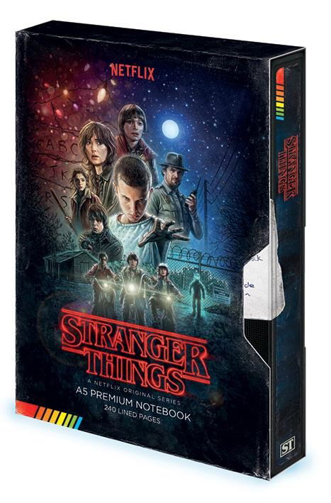 Cover for Stranger Things · Stranger Things (Vhs Season One) A5 Premium Notebook (Pocketbok) (2023)