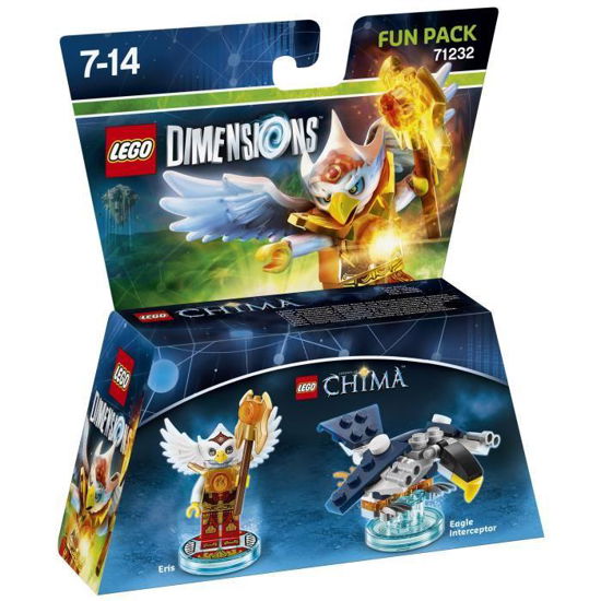 Lego Dimensions Fun Pack  Chima  Eris DELETED LINE Video Game Toy - Lego Dimensions Fun Pack  Chima  Eris DELETED LINE Video Game Toy - Marchandise -  - 5051892187756 - 