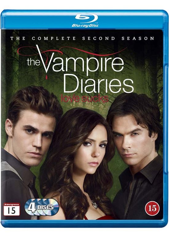 Cover for The Vampire Diaries · The Complete Second Season (Blu-ray) [Standard edition] (2011)