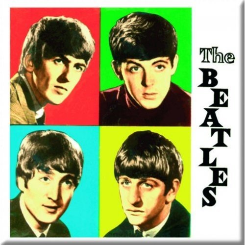 Cover for The Beatles · The Beatles Fridge Magnet: Coloured Boxes (Magnet)