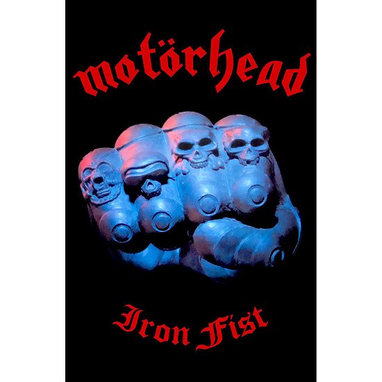 Cover for Motörhead · Motorhead Textile Poster: Iron Fist (Poster)