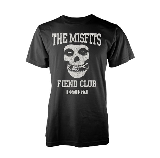 Misfits Unisex T-Shirt: Fiend Club - Misfits - Gadżety - PHD - 5056012003756 - 17 kwietnia 2017