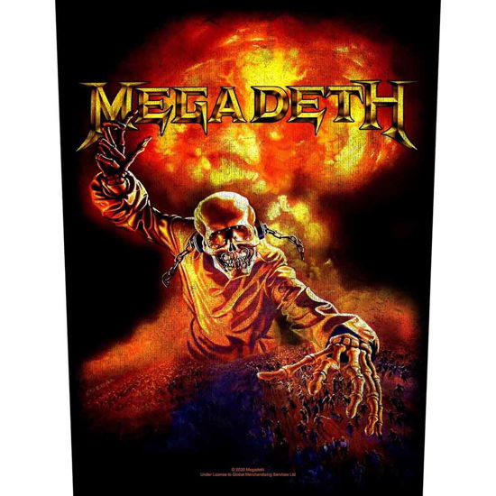 Megadeth Back Patch: Nuclear - Megadeth - Marchandise -  - 5056365709756 - 