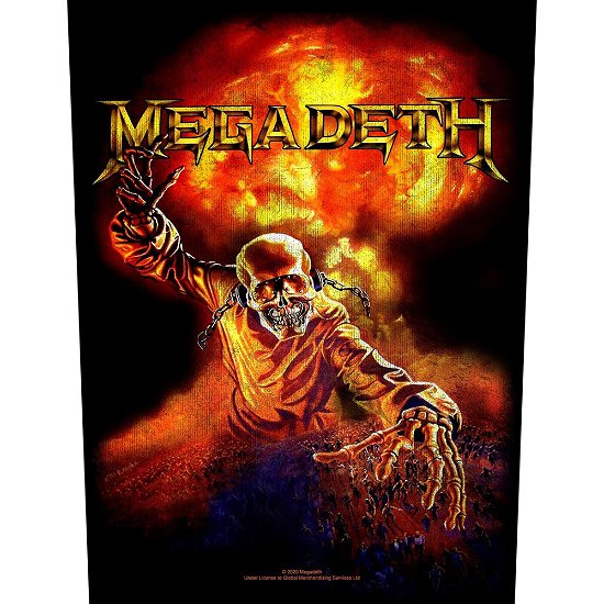 Cover for Megadeth · Megadeth Back Patch: Nuclear (MERCH)