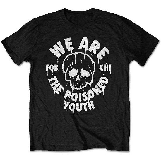 Fall Out Boy Unisex T-Shirt: Poisoned Youth - Fall Out Boy - Marchandise -  - 5056561039756 - 