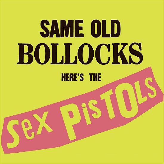 Cover for Sex Pistols · Same Old Bollocks (CD) (2021)