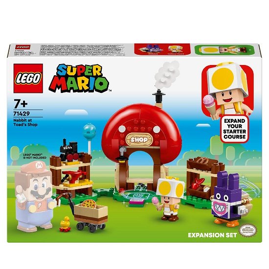 LEGO Super Mario 71429 Uitbreidingsset: Nabbit bij Toads winkeltje - Lego - Koopwaar -  - 5702017592756 - 
