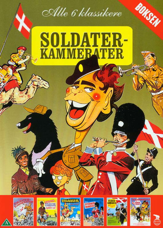 Soldaterkammerater - Alle 6 Klassikere -  - Elokuva -  - 5708758707756 - torstai 2. lokakuuta 2014