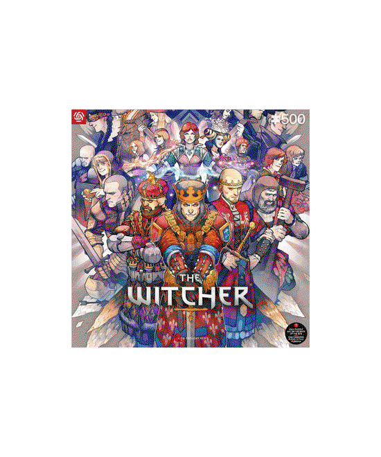 Gaming Puzzle: The Witcher Northern Realms (500 Pieces) - Good Loot - Merchandise -  - 5908305246756 - 