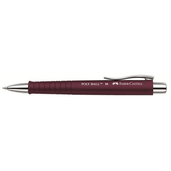 Kugelschreiber POLY BALL XB pflaume - Faber-castell - Books -  - 6933256631756 - January 4, 2017