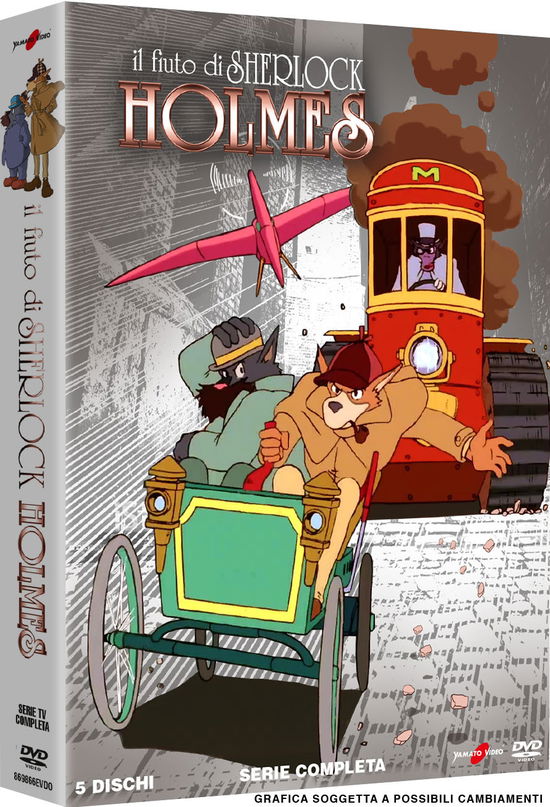 Cover for Anime Giapponesi · Fiuto Di Sherlock Holmes (Il) (5 Dvd) (DVD)