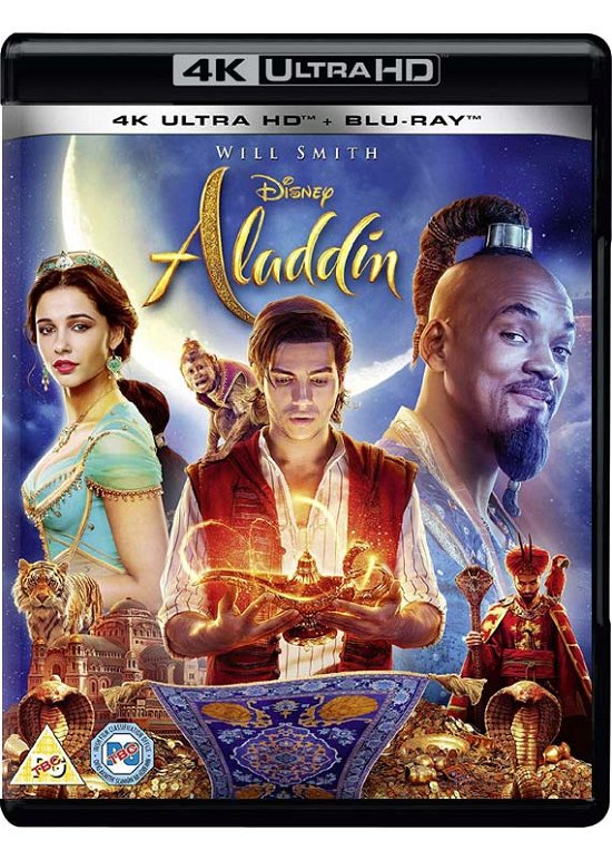 Cover for Aladdin (Live Action) (4K UHD Blu-ray) (2019)