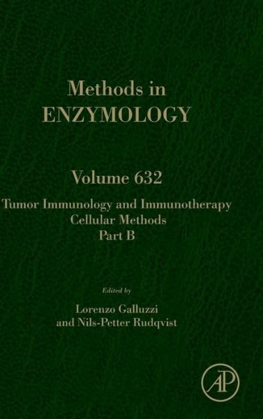 Cover for Lorenzo Galluzzi · Tumor Immunology and Immunotherapy - Cellular Methods Part B (Hardcover Book) (2020)