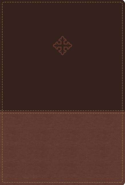 Cover for Zondervan · The Amplified Study Bible, Leathersoft, Brown, Thumb Indexed (Læderbog) (2017)
