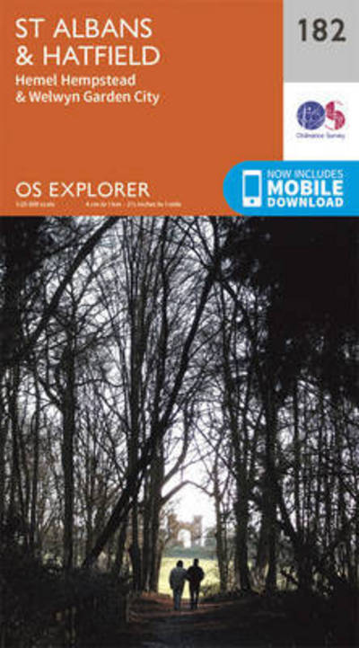 St. Albans and Hatfield - OS Explorer Map - Ordnance Survey - Books - Ordnance Survey - 9780319243756 - September 16, 2015