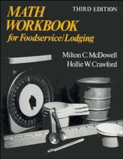 Cover for Milton C. McDowell · Math Workbook for Foodservice / Lodging (Paperback Book) (1988)