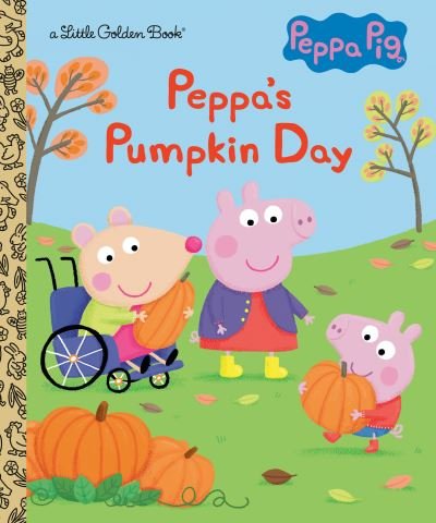 Cover for Golden Books · Peppa's Pumpkin Day (Peppa Pig) (Hardcover Book) (2022)