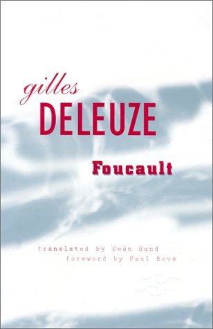 Cover for Gilles Deleuze · Foucault (Paperback Bog) [1st edition] (1988)
