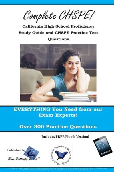 Cover for Blue Butterfly Books · Chspe Review! California High School Proficiency Test Study Guide and Chspe Practice Test Questions (Paperback Bog) (2014)