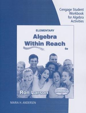 Cover for Ron Larson · Student Workbook for Larson's Elementary Algebra: Algebra within Reach, 6th (Paperback Book) (2013)