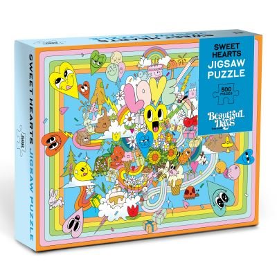 Cover for Sweet Hearts 500-Piece Jigsaw Puzzle (GAME) (2024)
