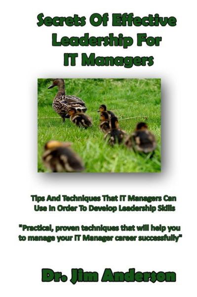 Cover for Jim Anderson · Secrets of Effective Leadership for It Managers: Tips and Techniques That It Managers Can Use in Order to Develop Leadership Skills (Paperback Book) (2013)