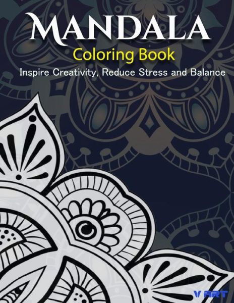 Cover for V Art · The Mandala Coloring Book (Paperback Book) (2016)