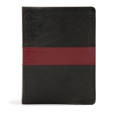 KJV Apologetics Study Bible, Black / Red Leathertouch Indexed - CSB Bibles by Holman CSB Bibles by Holman - Books - Broadman & Holman Publishers - 9781535934756 - May 15, 2019