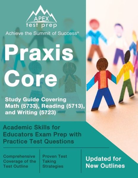 Cover for Matthew Lanni · Praxis Core Study Guide Covering Math (5733), Reading (5713), and Writing (5723) (Paperback Book) (2021)