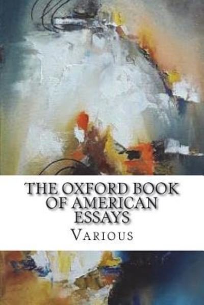 Cover for Benjamin Franklin · The Oxford Book of American Essays (Paperback Book) (2018)