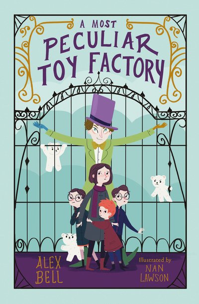 Cover for Alex Bell · A Most Peculiar Toy Factory (Paperback Book) (2019)