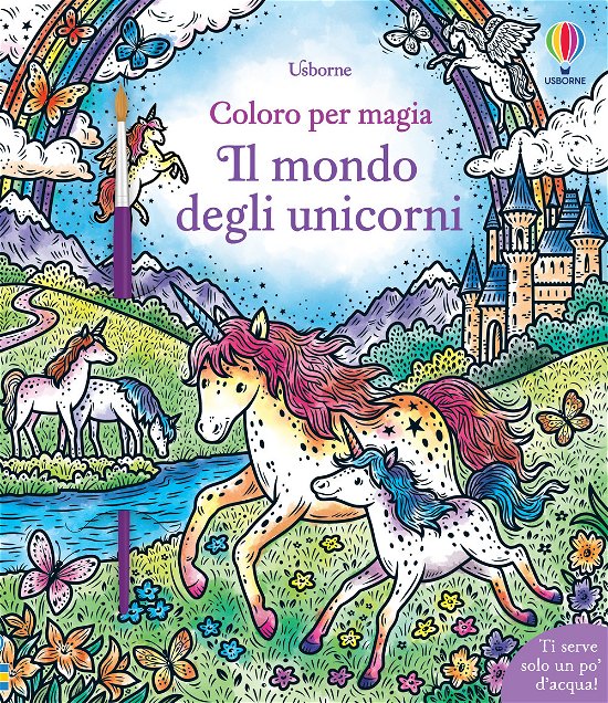 Cover for Abigail Wheatley · Il Mondo Degli Unicorni. Coloro Per Magia. Ediz. Illustrata. Con Pennello (Book)