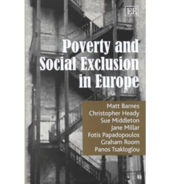 Cover for Matt Barnes · Poverty and Social Exclusion in Europe (Hardcover Book) (2002)